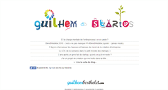 Desktop Screenshot of guilhembertholet.com