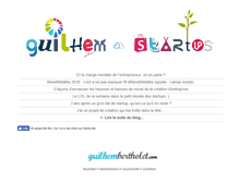 Tablet Screenshot of guilhembertholet.com